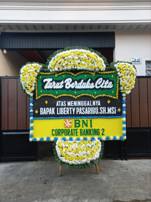Papan Bunga Duka di Banggai Utara