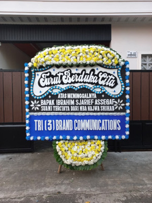 Papan Bunga Duka di Banggai Utara